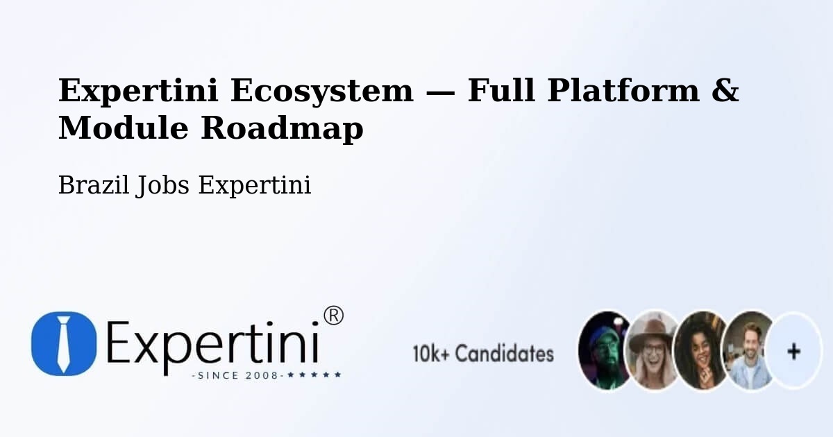 Expertini Ecosystem — Full Platform & Module Roadmap – Miranda