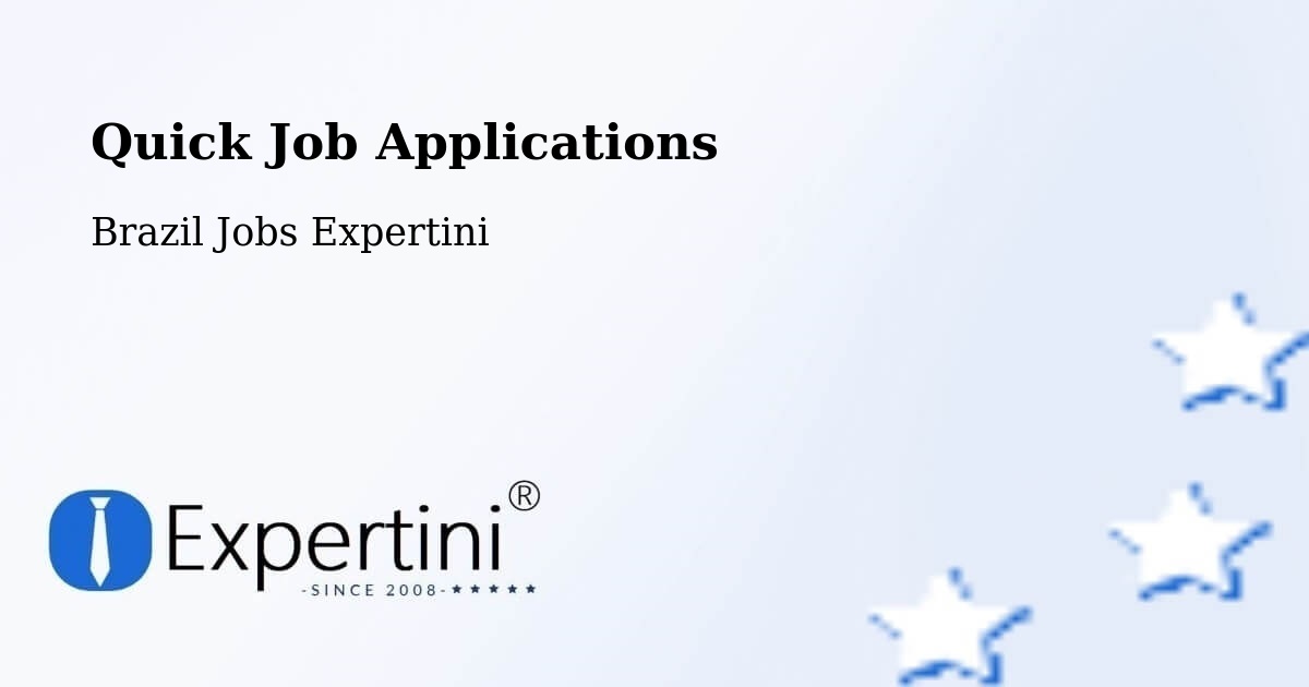 Quick Apply Feature – Miranda - Brazil Jobs Expertini