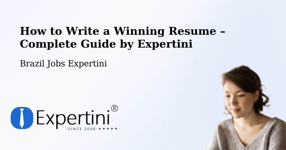 Resume Writing Guide for Job Seekers – Miranda - Miranda, Brazil Jobs Expertini